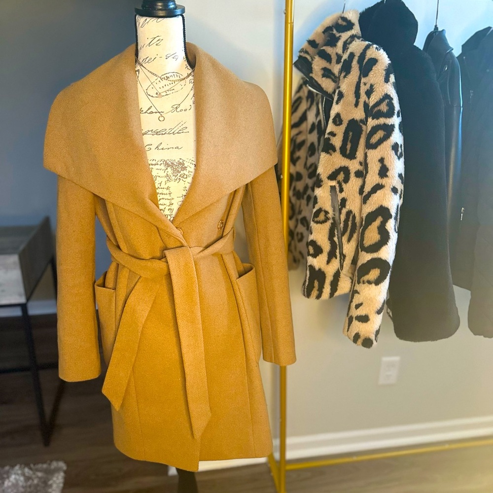 Camel Peacoat